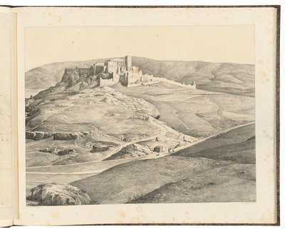 Ateny widziane ze Wzgórza Nimf, 1841 autorstwa August Ferdinand Stademann