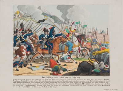 Bitwa pod Aytos 25 lipca 1829 r. 1830 autorstwa August Friedrich Andreas Campe