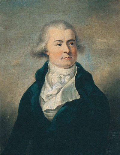 Książę Józef Franciszek Maksymilian von Lobkowitz 1772-1816 autorstwa August Friedrich Oelenhainz