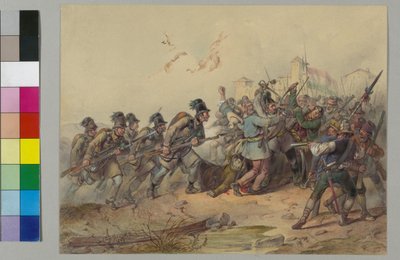 Włochy 1848 autorstwa August Gerasch