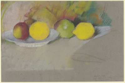 Jabłka i cytryny autorstwa August Macke