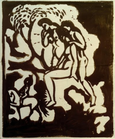 Powitanie autorstwa August Macke
