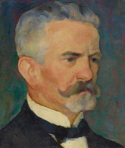 Portret Bernharda Koehlera autorstwa August Macke