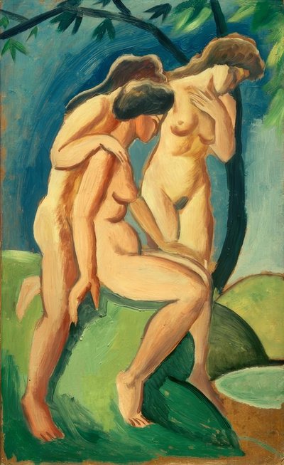 Trzy akty autorstwa August Macke