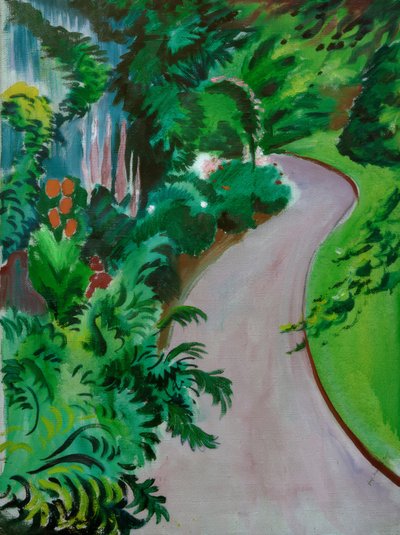 Gartenweg autorstwa August Macke
