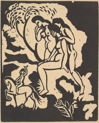 Powitanie powitania, 1912. autorstwa August Macke