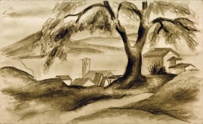Hilterfingen am Thuner See autorstwa August Macke