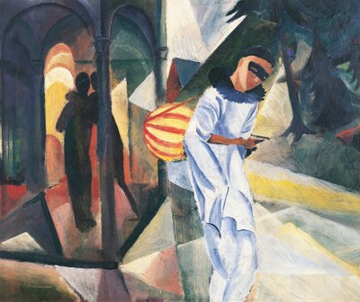 Pierrot autorstwa August Macke