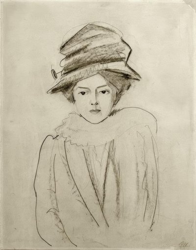Portret Elly Jost autorstwa August Macke