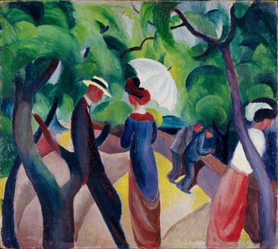 Promenada autorstwa August Macke