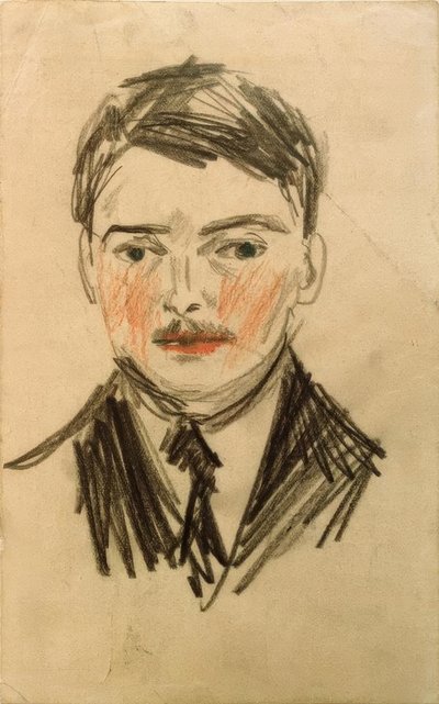 Autoportret autorstwa August Macke