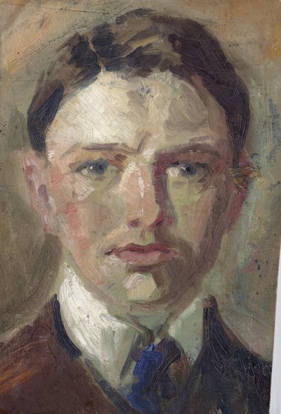 Studiuj do autoportretu autorstwa August Macke