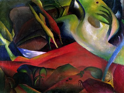 Burza, 1911 autorstwa August Macke