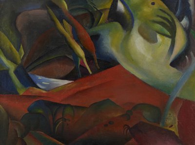 Burza, 1911. autorstwa August Macke