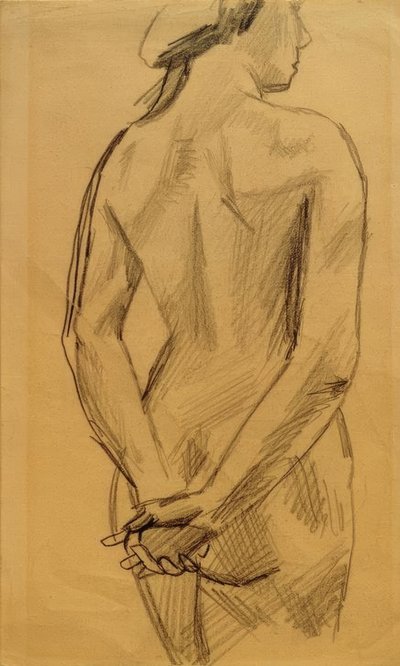 Akt kobiecy 53 autorstwa August Macke