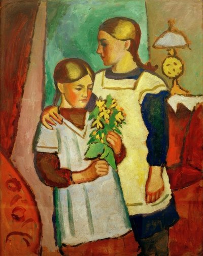 Dwie siostry autorstwa August Macke