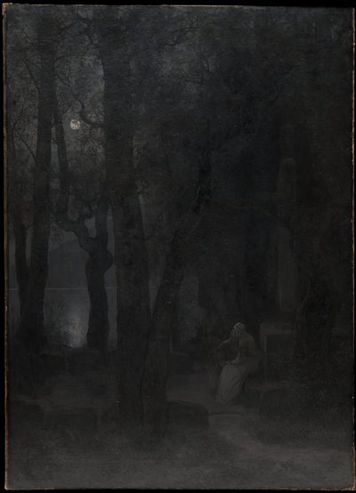 Szczęście Frithiofa (z „Sagi o Frithiofie”) autorstwa August Malmström