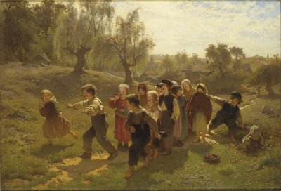 Gra autorstwa August Malmström