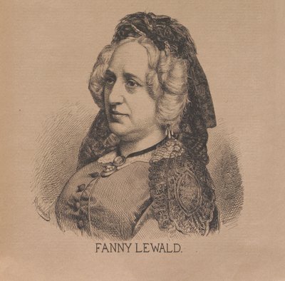 Pisarka Fanny Lewald 1811-1889, 1879. autorstwa August Schubert