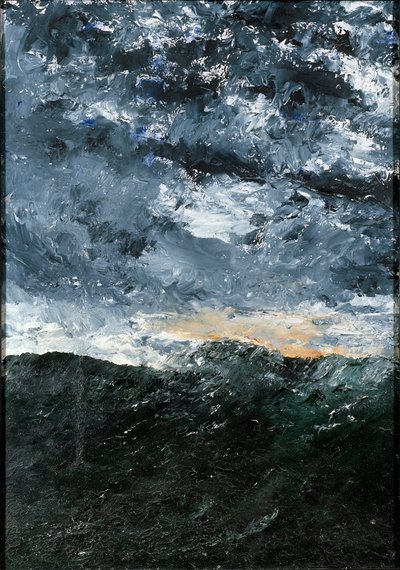 Krajobraz, pejzaż morski: Vågen VIII (Fala VIII) autorstwa August Strindberg