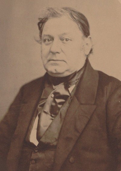 Portret pianisty i kompozytora Amédée Méreaux 1802-1874. autorstwa Auguste Adolphe Bertsch