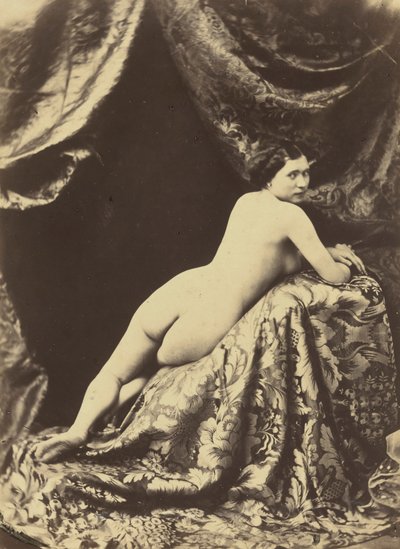 Studium aktu, ok. 1855 (zdjęcie) autorstwa Auguste Belloc