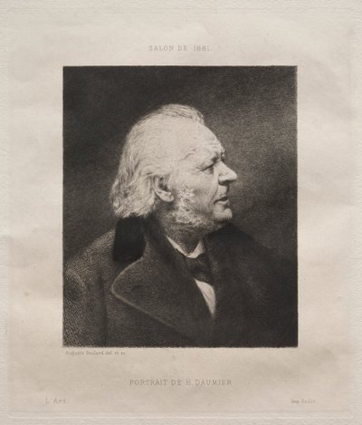 Honoré Daumier autorstwa Auguste Boulard