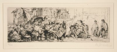 Zespół cyrkowy autorstwa Auguste Brouet