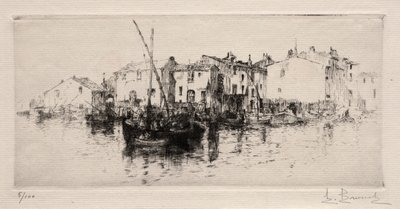 Martigues autorstwa Auguste Brouet