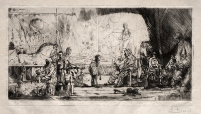 Cyrk Pinder autorstwa Auguste Brouet
