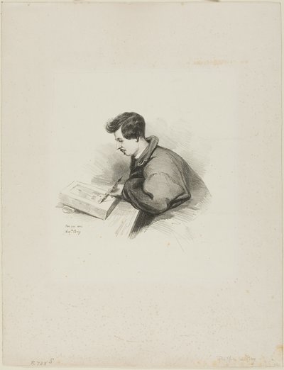 Portret Auguste Raffeta autorstwa Auguste Bry