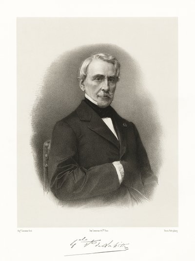 Jean Ernest Ducos de La Hitte, 1865-66 autorstwa Auguste Charles Lemoine