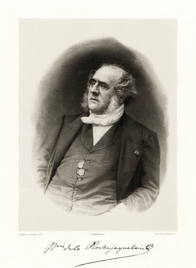 Henri-Auguste-Georges de La Rochejaquelein, 1865-66 autorstwa Auguste Charpentier