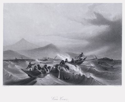 Vera Cruz (grawerunek) autorstwa Auguste Etienne Francois Mayer
