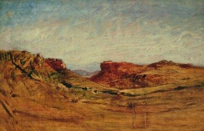 Krajobraz autorstwa Auguste Francois Ravier