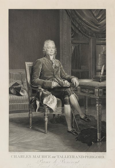 Charles Maurice de Talleyrand-Périgord autorstwa Auguste Gaspard Louis Desnoyers