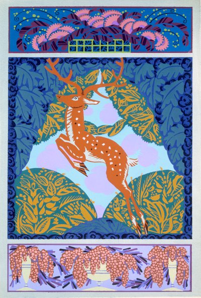 Tablica 1, z „Formy i kolory”, ok. 1930 r. autorstwa Auguste H. Thomas