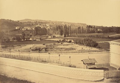 Lozanne, Widok z mostu kolejowego autorstwa Auguste Hippolyte Collard