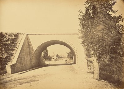 Wiadukt na Route de Lyon à Montbrison w Montbrison autorstwa Auguste Hippolyte Collard