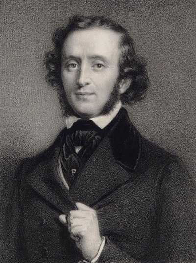 Portret pianisty i kompozytora Felixa Mendelssohna Bartholdy