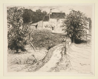 W Bellot (Seine-et-Marne) (W Bellot [Seine-et-Marne]) autorstwa Auguste Lepere
