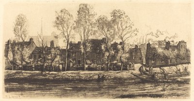 Banks of the Somme w Amiens Banks of the Somme w Amiens, 1907. autorstwa Auguste Lepere