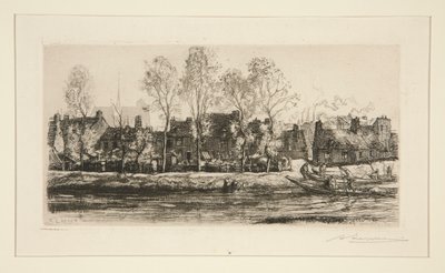 Banki Sommy? Amiens (Banki Sommy w Amiens) autorstwa Auguste Lepere