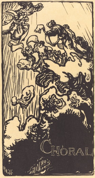 Chór, 1897. autorstwa Auguste Lepere