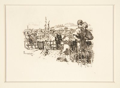 Prace ogrodowe autorstwa Auguste Lepere