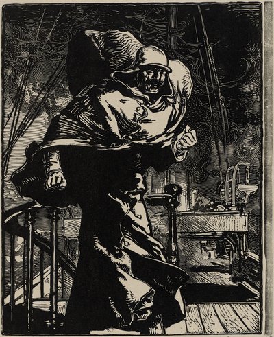 Cesarz Wilhelm zły autorstwa Auguste Lepere