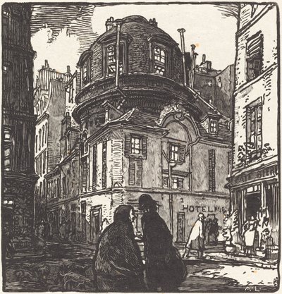 Stara akademia medyczna autorstwa Auguste Lepere