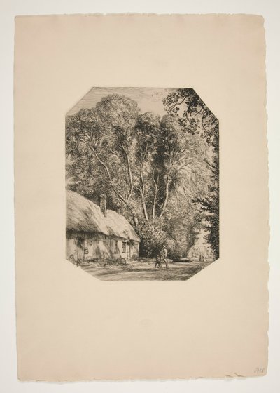 Le Bout Genet (Crevecoeur-le-Grand) autorstwa Auguste Lepere