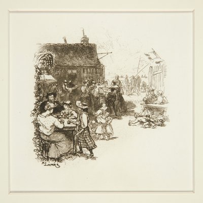 Festiwal plenerowy autorstwa Auguste Lepere