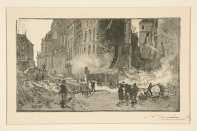 Ouvriers (robotnicy) autorstwa Auguste Lepere